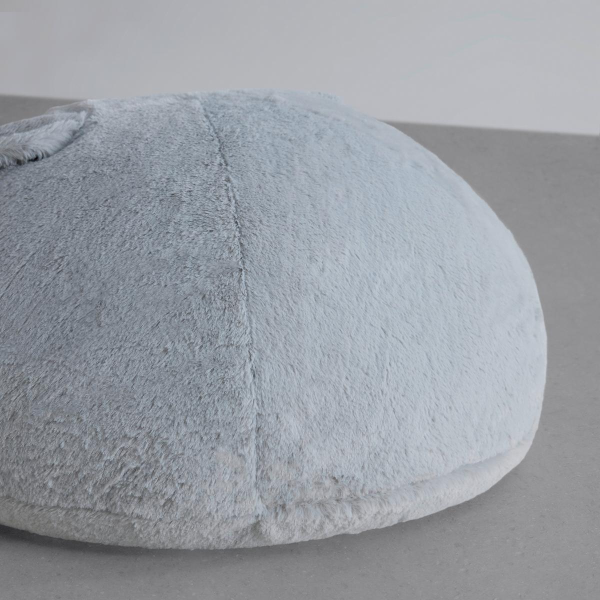 Puff Snuggle - szürke, Modern, textil (56/26/56cm) - Premium Living