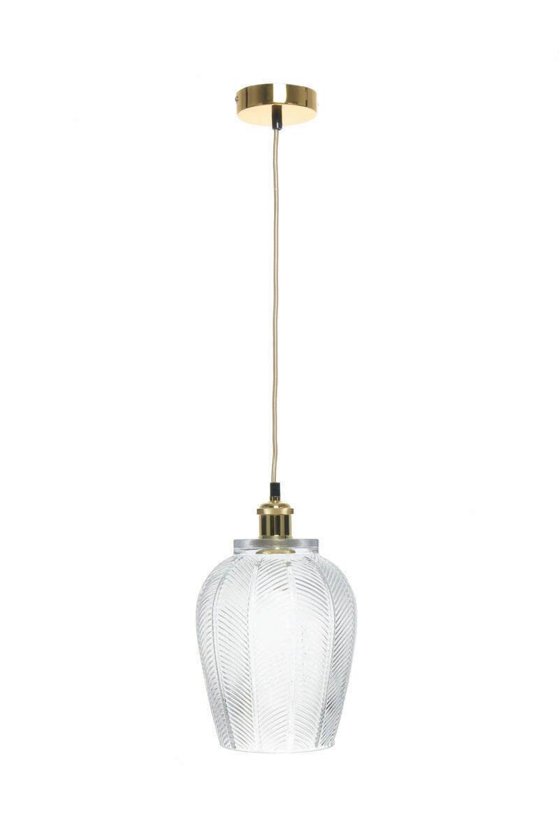 Hängeleuchte Co6s2-Cle - Klar, Trend, Glas (20/34/20cm) - Kayoom