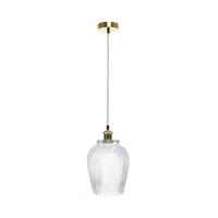 Hängeleuchte Co6s2-Cle - Klar, Trend, Glas (20/34/20cm) - Kayoom