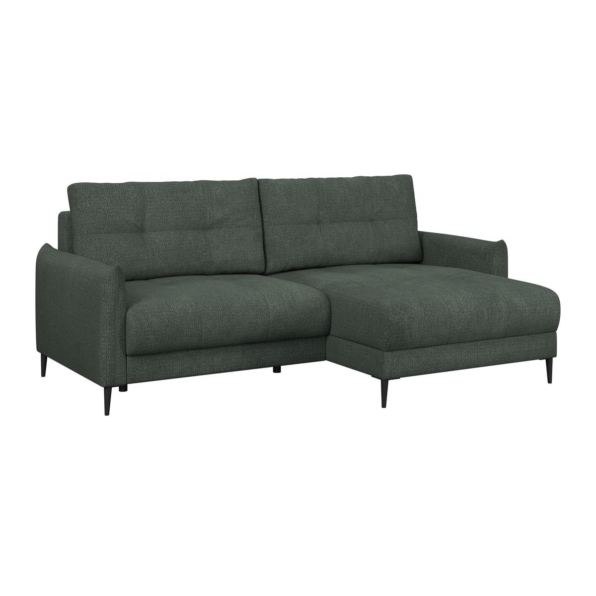 Kutna Garnitura Polis - tamno plava/tamno zelena, Trend, tekstil/metal (221/142cm) - Ondega