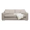 BÄDDSOFFA AGNETA -BASED- - svart/taupe, Modern, trä/textil (200/83/97cm) - Based