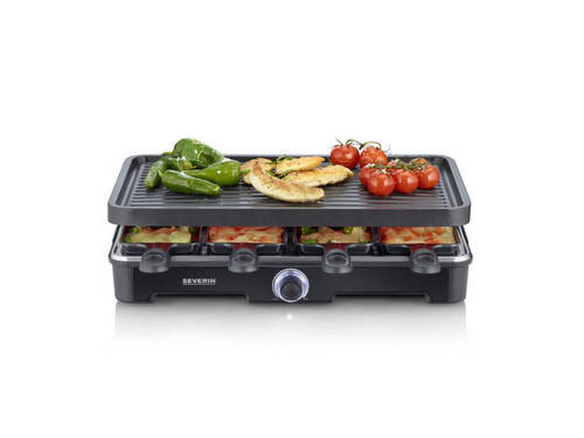 GRILL RACLETTE RG 9670 - czarny, Basics, tworzywo sztuczne - Severin