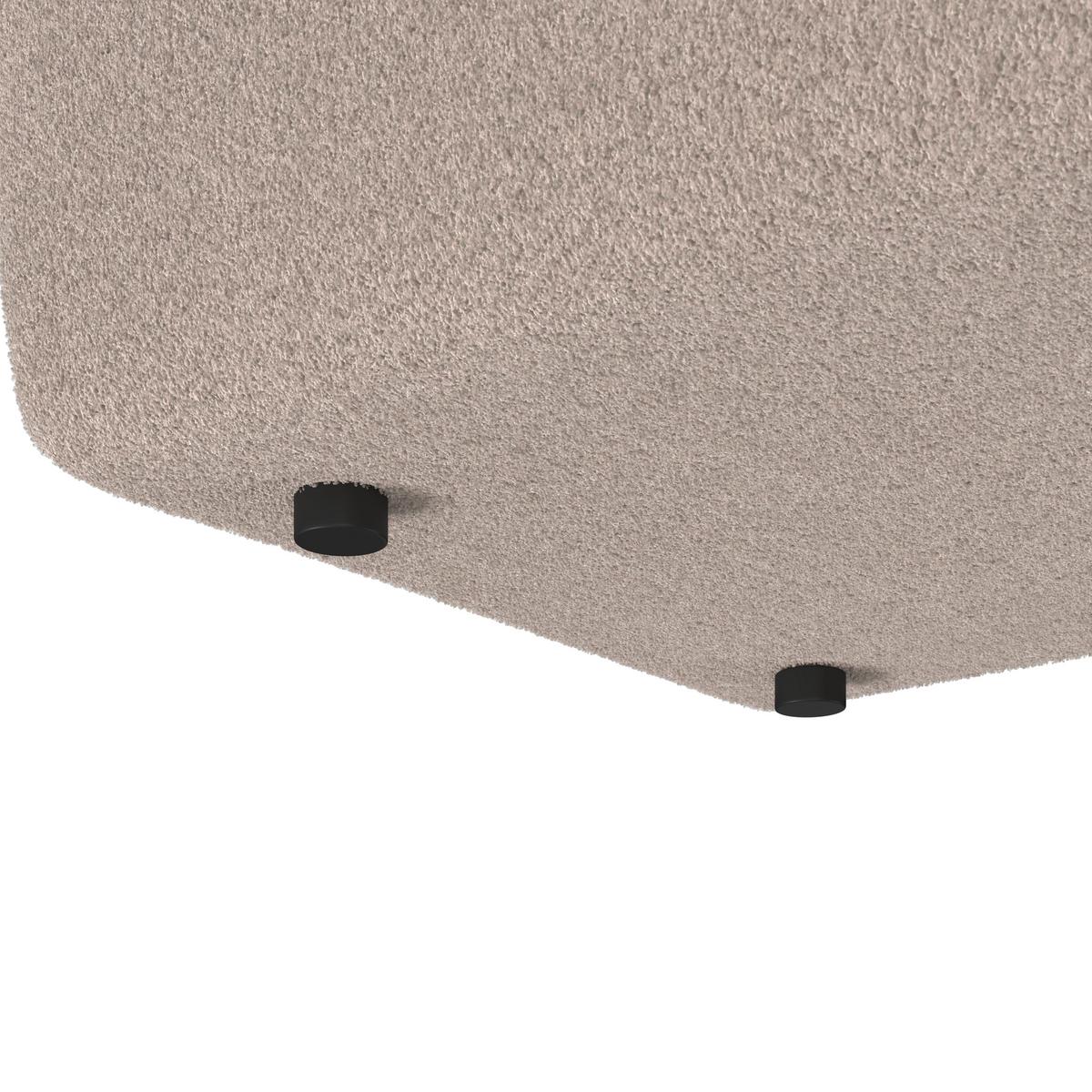 CANAPEA SOPHIE - maro/culoare natur, Modern, lemn/textil (222/88/75cm) - Bessagi Home