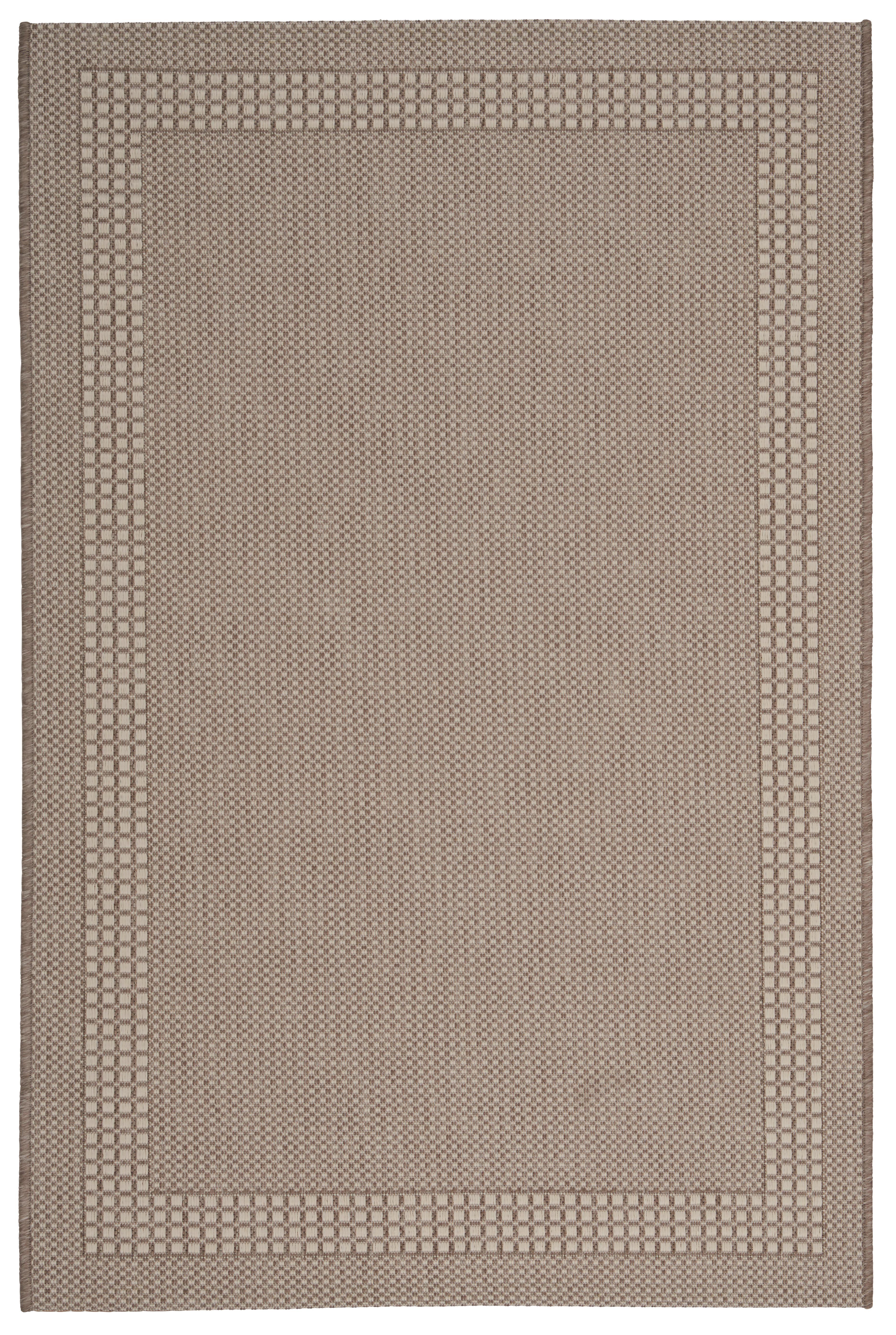 Covor cu țesătură plată Naomi - bej, Konventionell, textil (100/150cm) - Based