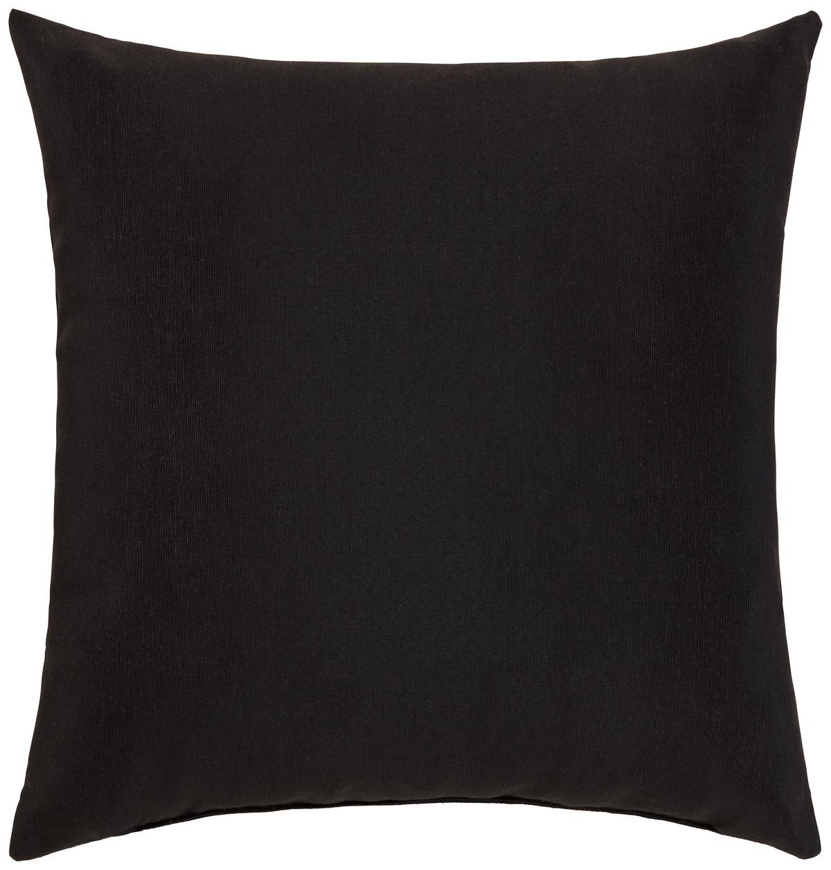 Díszpárna Littlemex - fekete, Konventionell, textil (38/38cm) - Modern Living