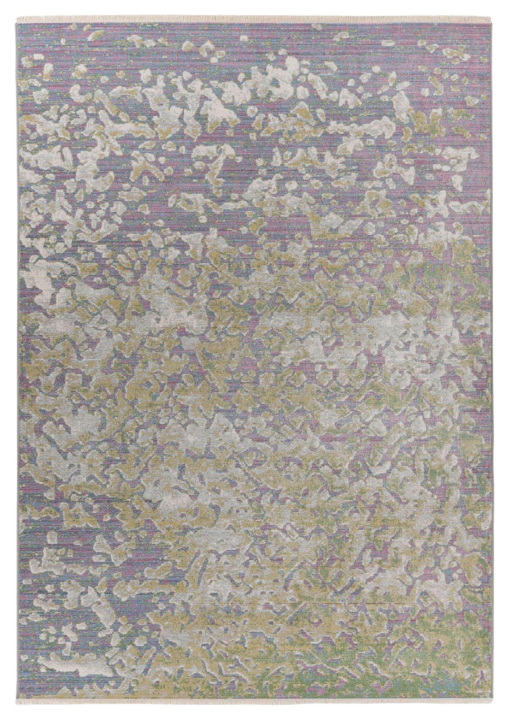 Flachwebeteppich Dilan 300 - Grün, Konventionell, Textil (80/150cm) - Kayoom