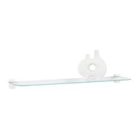 Glasablage Gerundet in Klar - Klar, Glas (78/0,4/18cm) - Mömax