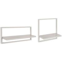 Set Zidnih Polica Alfi - kašmir, Moderno, drvni materijal/metal (50/30/20/30/12/12cm) - Modern Living