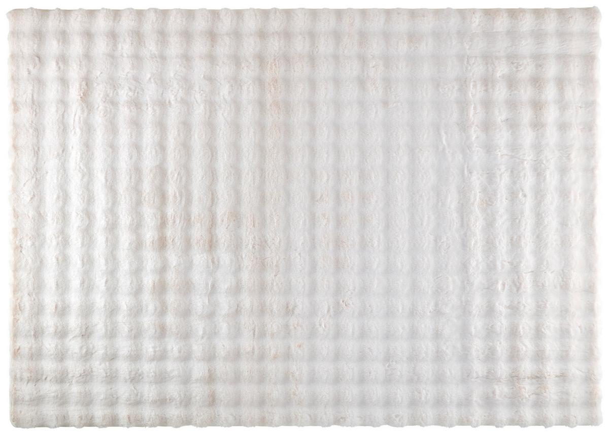 Umetno Krzno Bubble 2, 120x170cm, Krem - krem barve, Moderno, tekstil (120/170cm) - Mömax