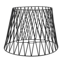 Leuchtenschirm Jufi aus Metall Ø ca. 35cm - Schwarz, Modern, Metall (35/25cm) - Modern Living