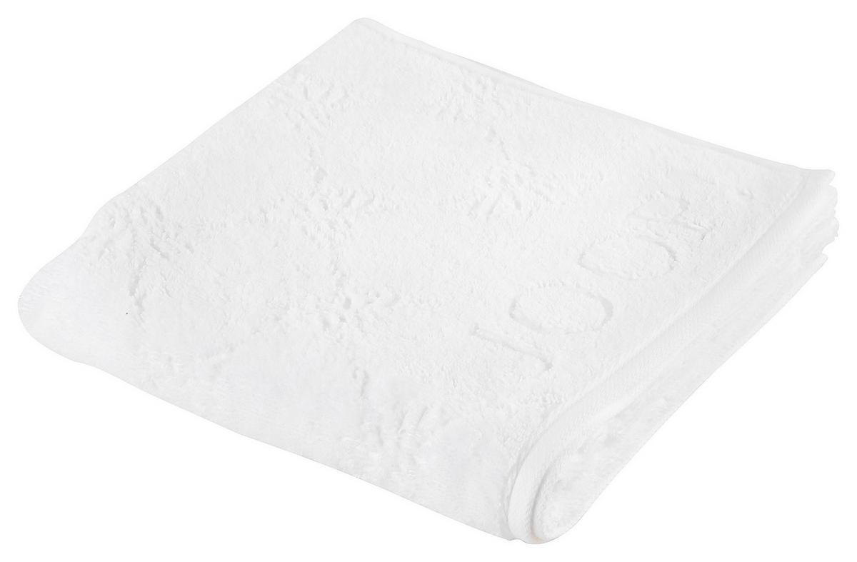 RĘCZNIK JOOP! UNI CORNFLOWER - biały, Design, tkanina (50/100cm) - Joop!