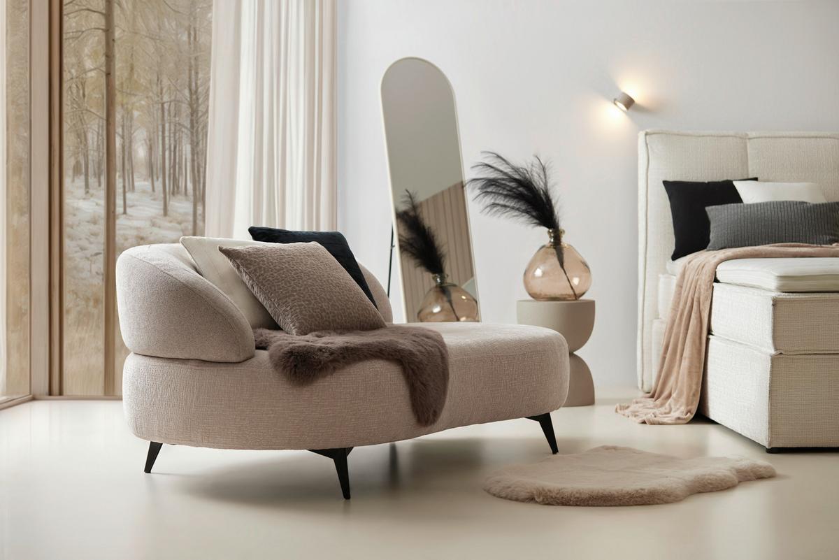 Cuvertură Frieda, cca. 130x180cm - bej, Lifestyle, textil (130/180cm) - Modern Living