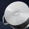 SET DE CASSEROLES SILVER LINE - clair/couleur inox, KONVENTIONELL, verre/métal - Gourmesto
