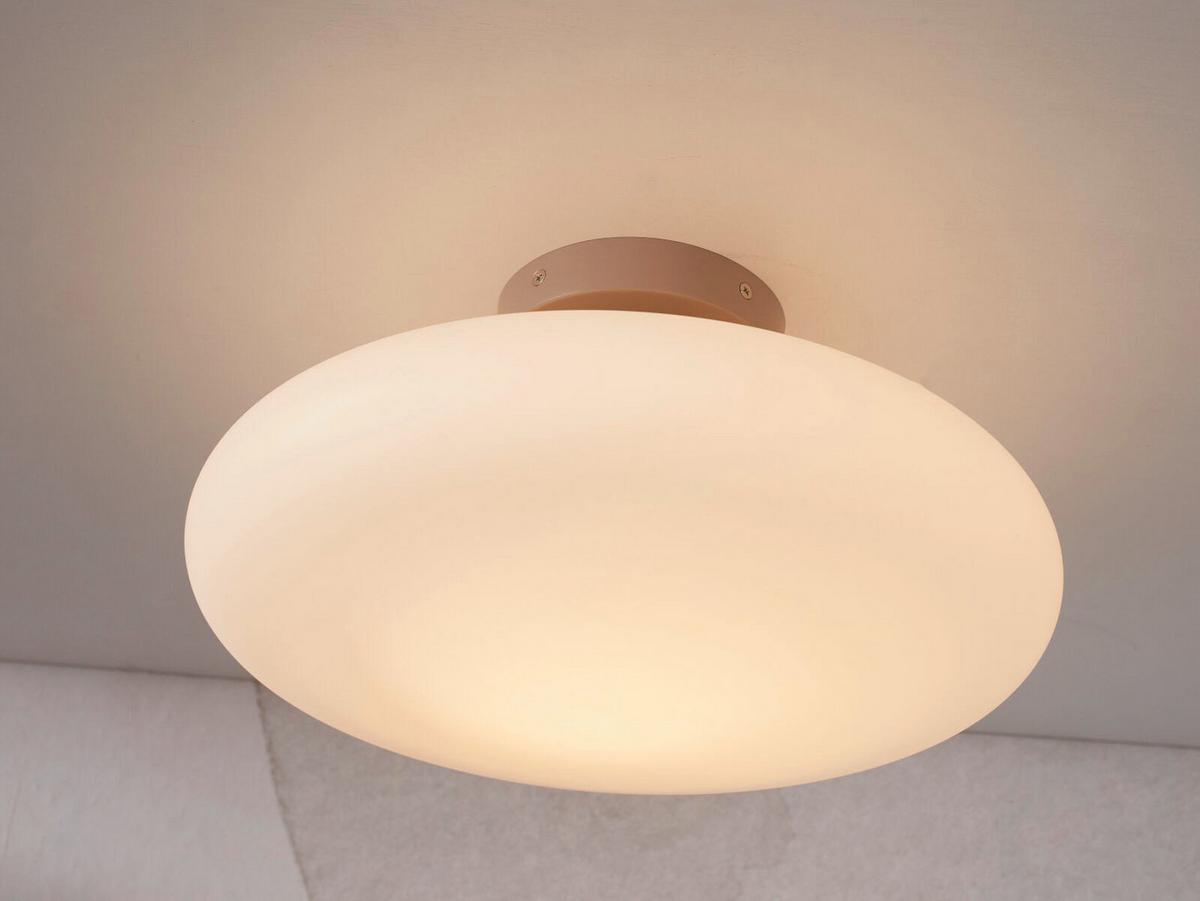 Mennyezeti Lámpa Sapporo/c28/w - homokszínű/fehér, Trend, üveg (28,5/18,5cm) - It's about Romi