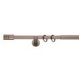 Vorhangstangenset Rillcube Bronzefarben - Bronzefarben, Metall (120-210cm) - Mömax modern living Vorhangstangenset Rillcube Bronzefarben - Bronzefarben, Metall (120-210cm) - Mömax modern living