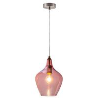 HÄNGELEUCHTE 30620121 PASO - Rosa, Design, Glas (22/30-150cm) - Globo
