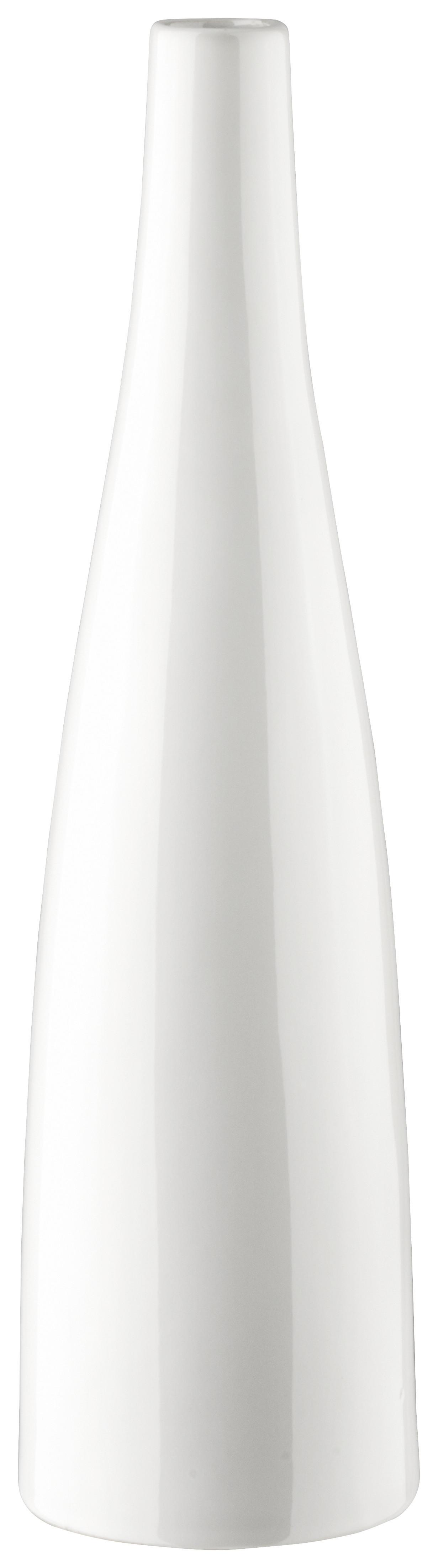 Váza Plancio - fehér, Modern, kerámia (10,5/39.6cm) - Modern Living
