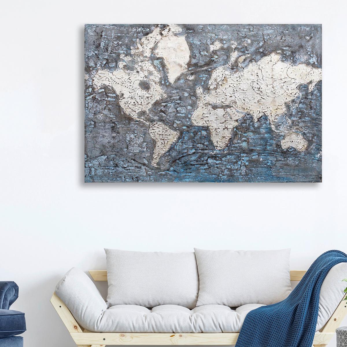 Keilrahmenbild Acryl in Multicolor - Multicolor, Holz/Textil (120/80/3,5cm) - Premium Living