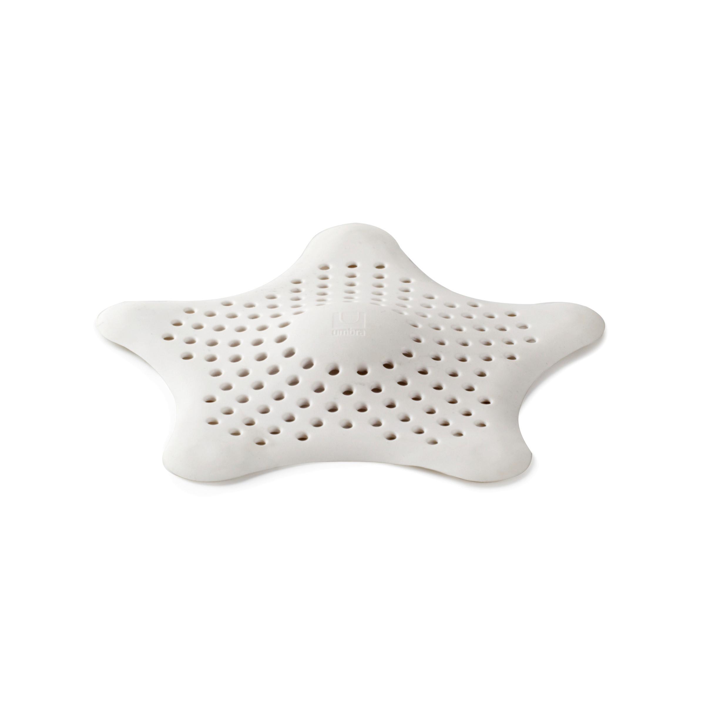 Abflusssieb Easy in Weiß - Weiß, MODERN, Kunststoff (18/16/1cm) - Premium Living