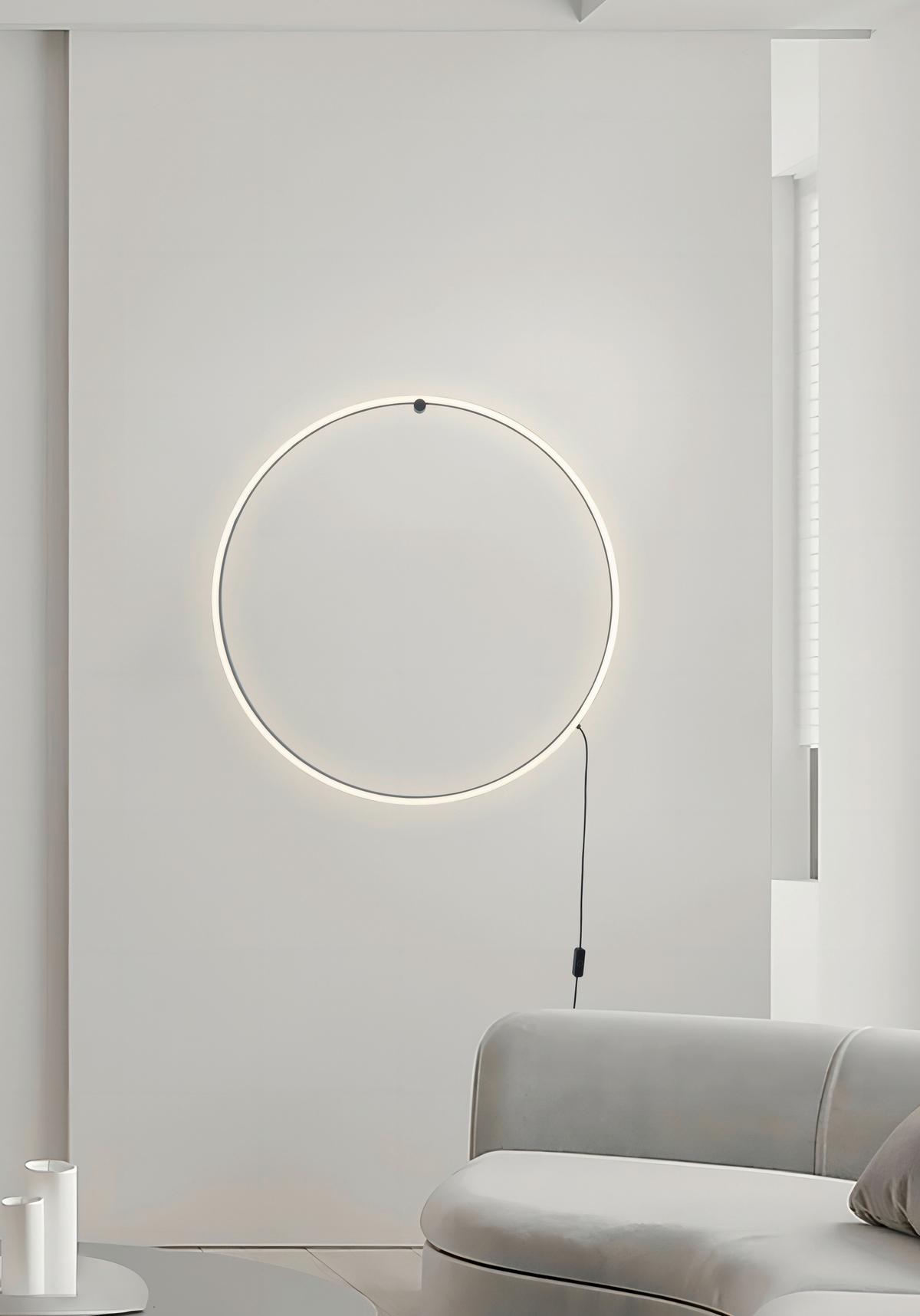 KINKIET LED 4025-102M SCOPELLO - czarny, Design, tworzywo sztuczne/metal (67/6cm)