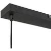 HÄNGLAMPA SCHÖN - svart/kopparfärgad, Modern, metall/glas (86/18/120cm) - Mömax