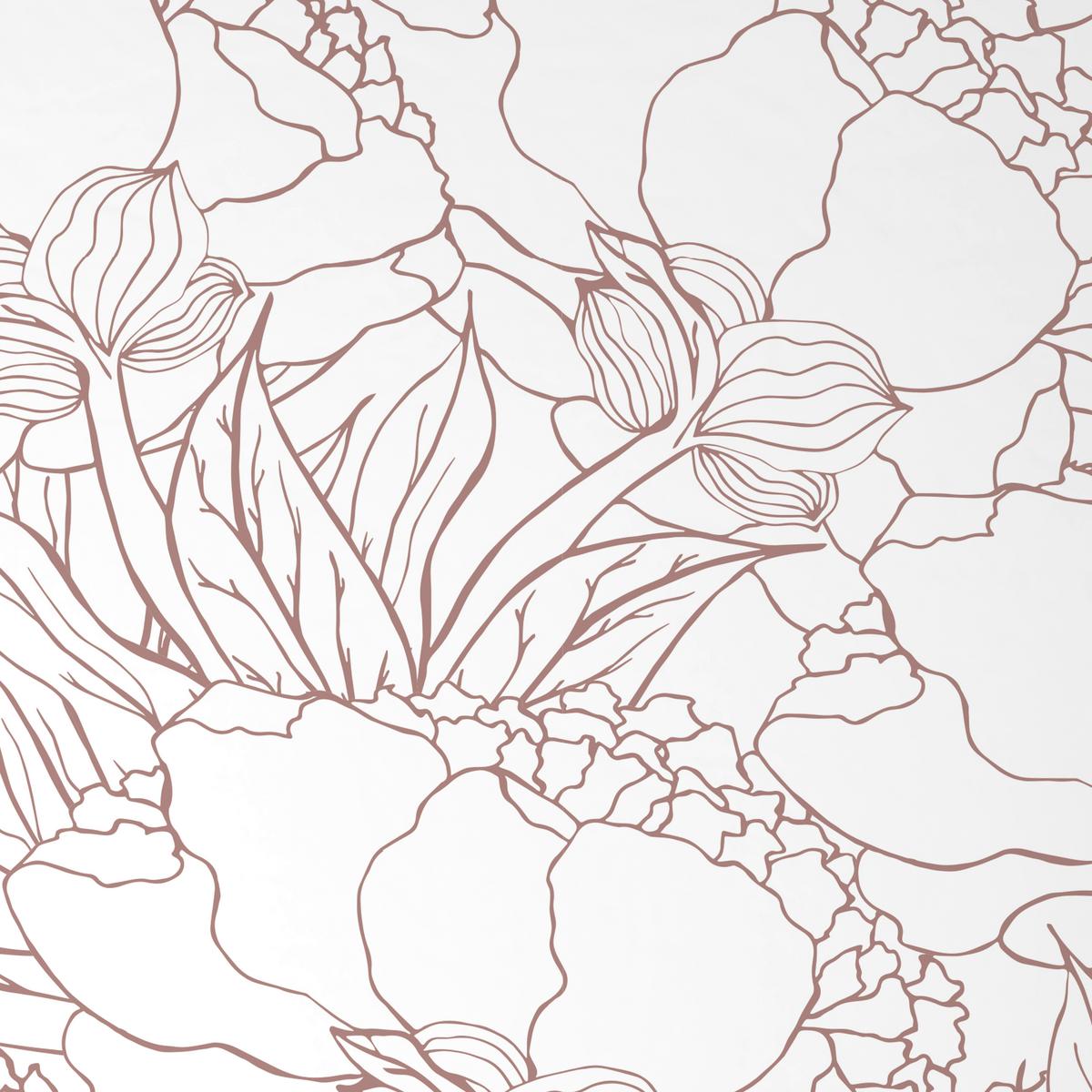 Bettwäsche Emma Altrosa ca. 135x200cm - Altrosa, Textil (135/200cm) - Mömax