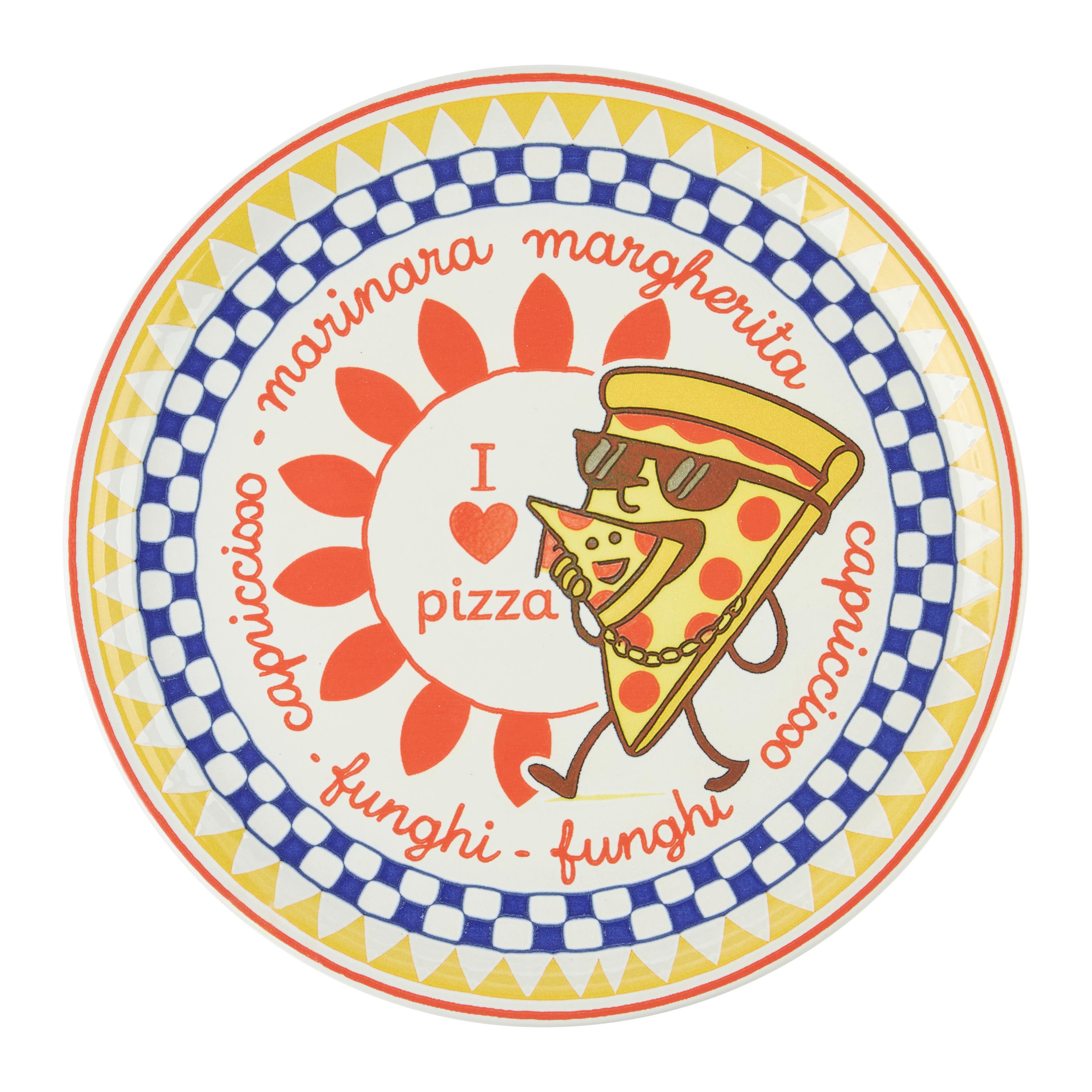 PIZZATALLRIK ITALY - multicolor, Klassisk, keramik (30/2,15cm) - Mömax