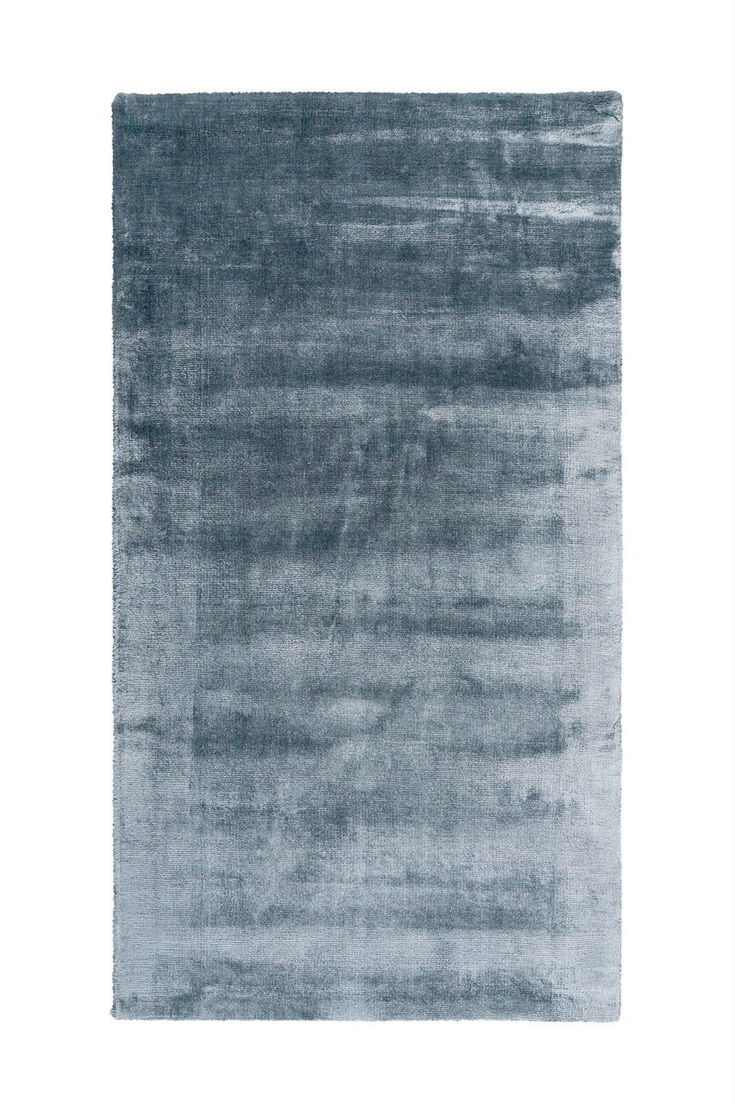 Teppich Village 125 Blau - Blau, Konventionell, Textil (80/150cm) - Kayoom