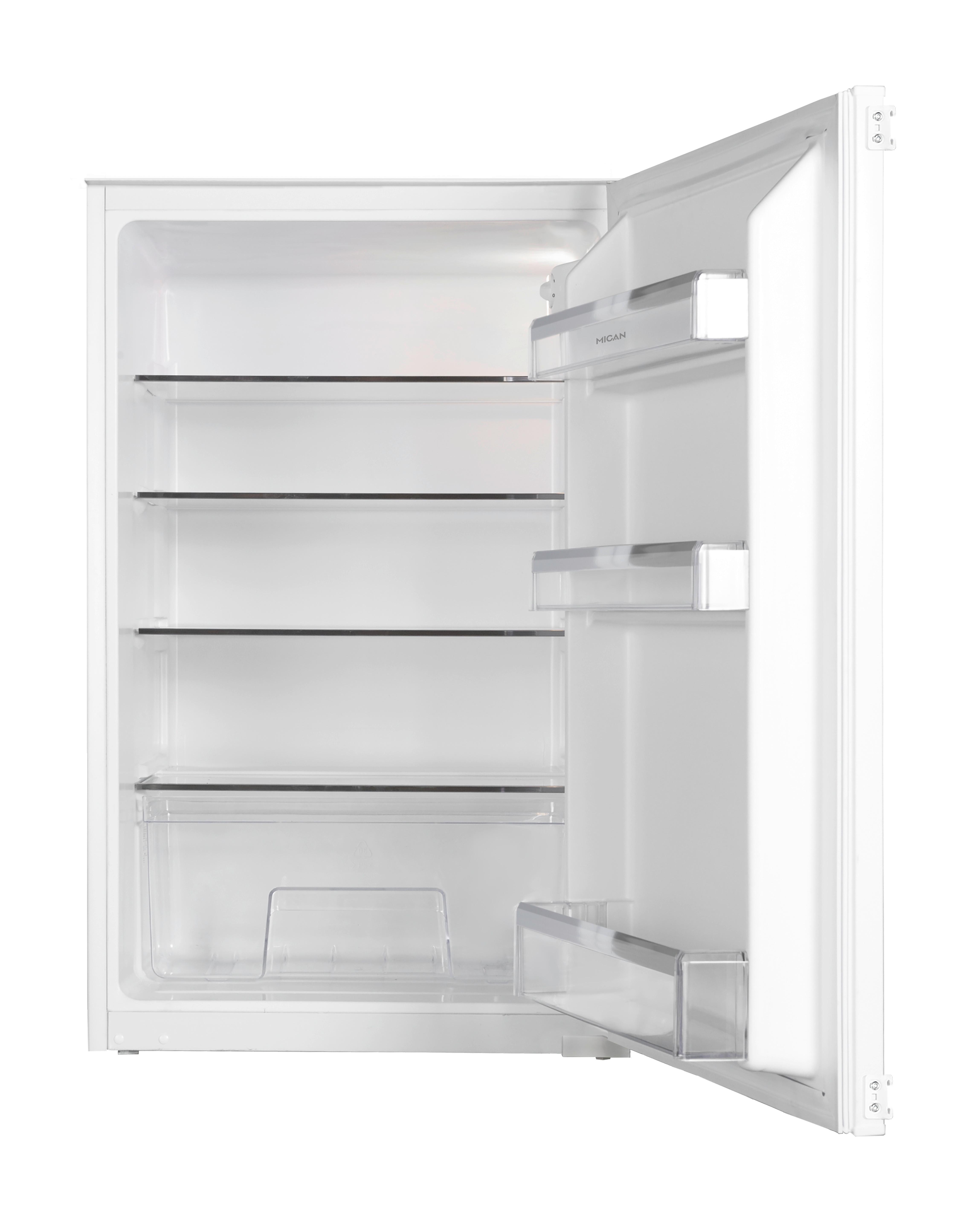Kühlschrank 30661 Schlepptürtechnik - Weiß, MODERN, Metall (56/87,6/55cm) - Mican
