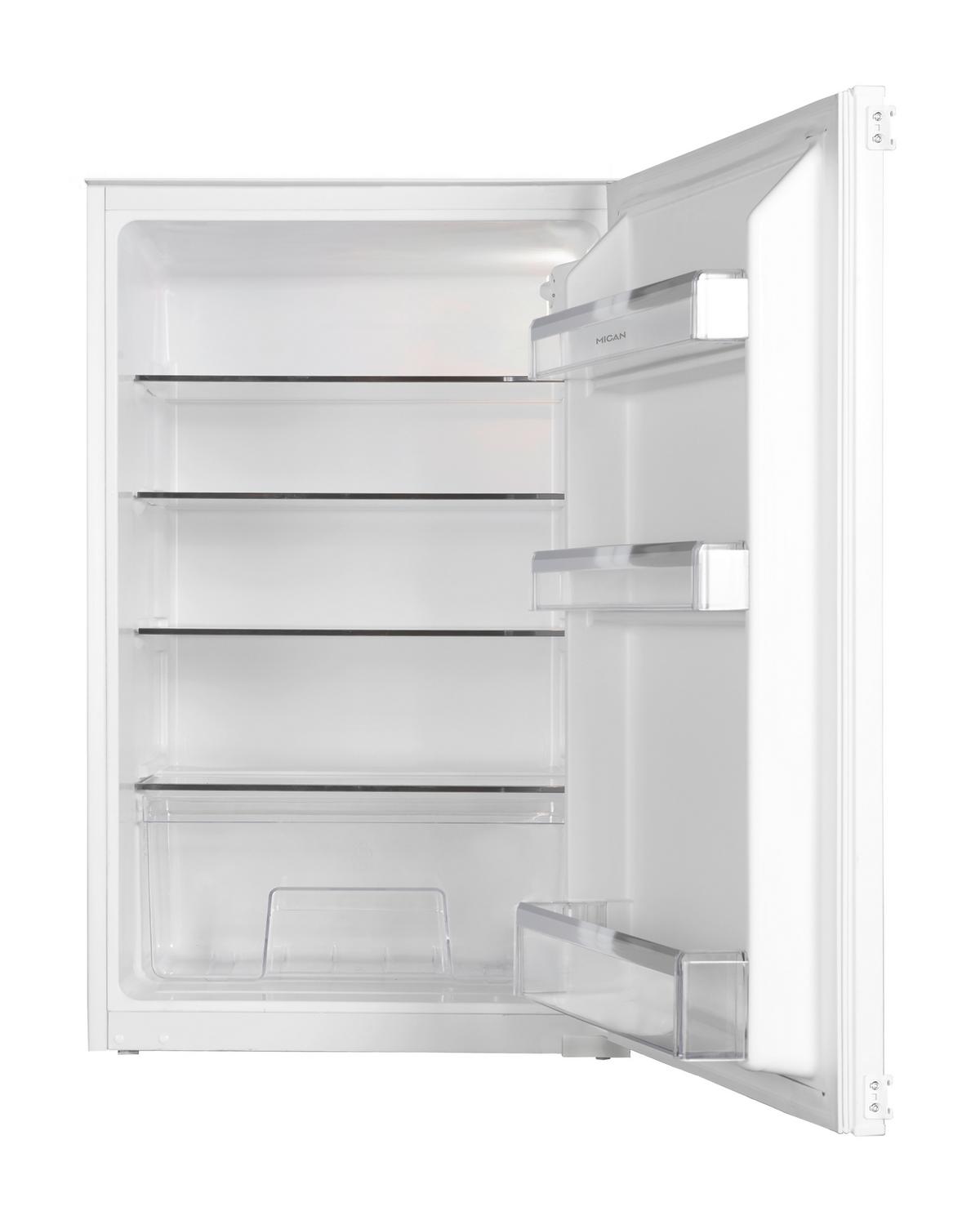 Kühlschrank 30661 Schlepptürtechnik - Weiß, MODERN, Metall (56/87,6/55cm) - Mican