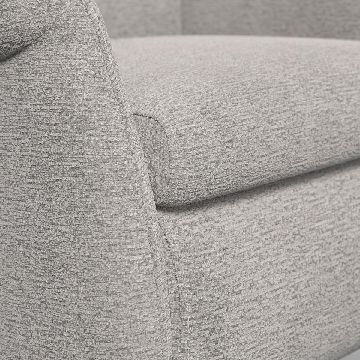 Elektrischer Relaxsessel Alice mit Liege- und Relaxfunktion - Hellgrau/Schwarz, MODERN, Holz/Textil (76/110/90cm) - Bessagi Home