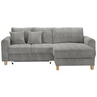 Kutna Garnitura Lille - svijetlo smeđa/svijetlo siva, Moderno, tekstil/drvo (232/110/156cm) - Best Price