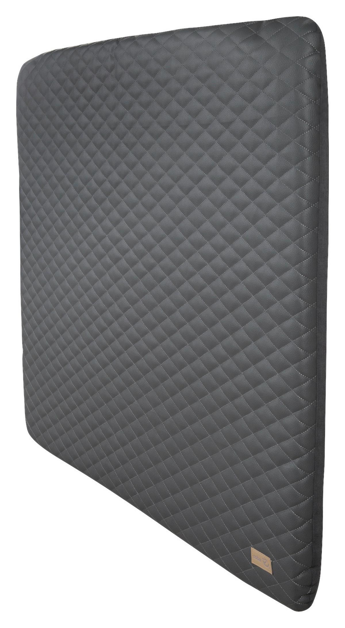 Wickelauflage Luxe Graphite ca. 85x75cm - Graphitfarben, KONVENTIONELL (85/4/75cm) - Roba
