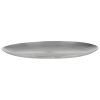 Gyertyatál Aurora - ezüst, fém (20/1,4cm) - Modern Living