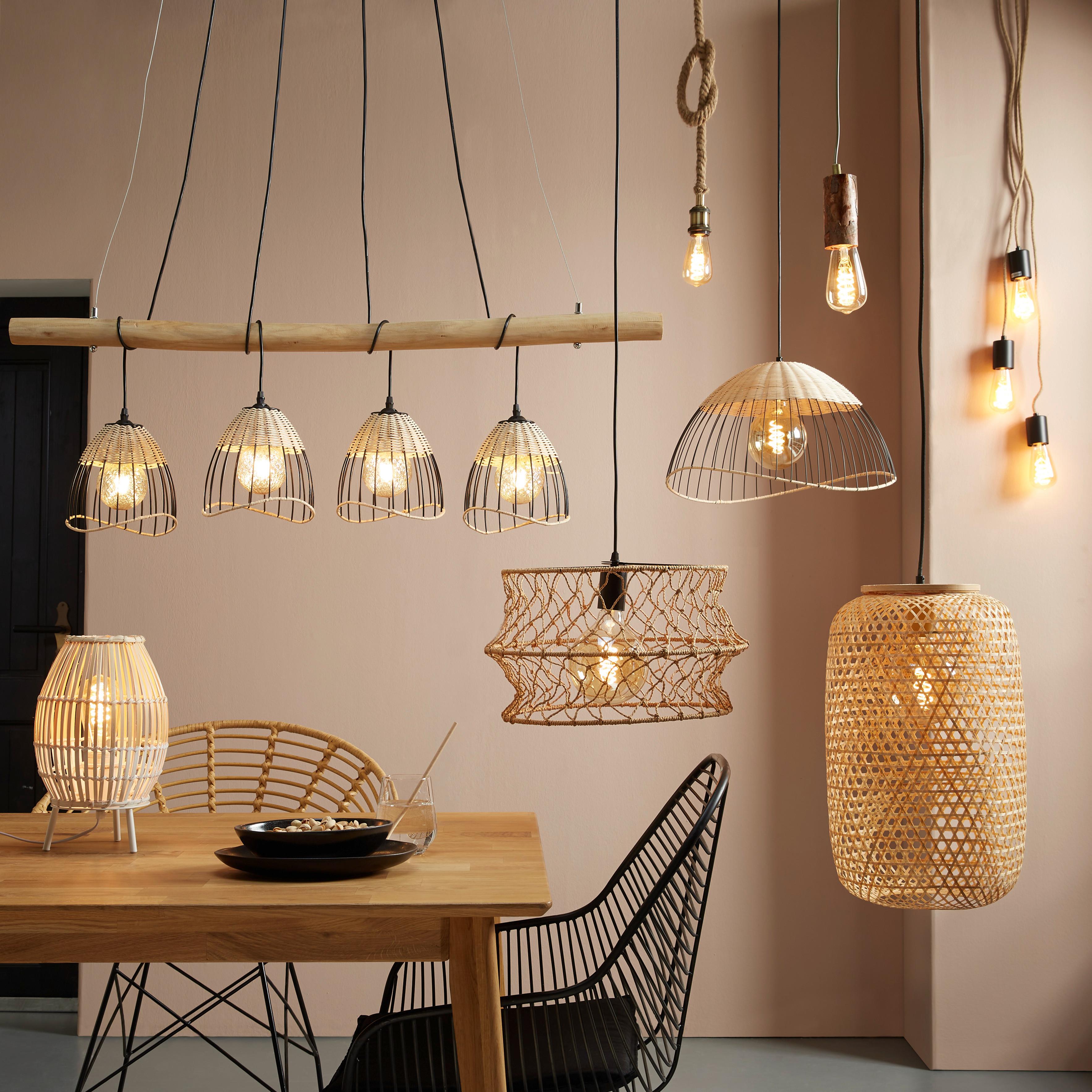Dekorativna Žarnica/sijalka Acrli - barve jantarja, Romantika, steklo (6,4/14cm) - Modern Living