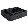 MINIBYRÅ UNIT - S -EXT- - grå, Klassisk, textil/plast (34,2/43,2/10,5cm) - Mömax