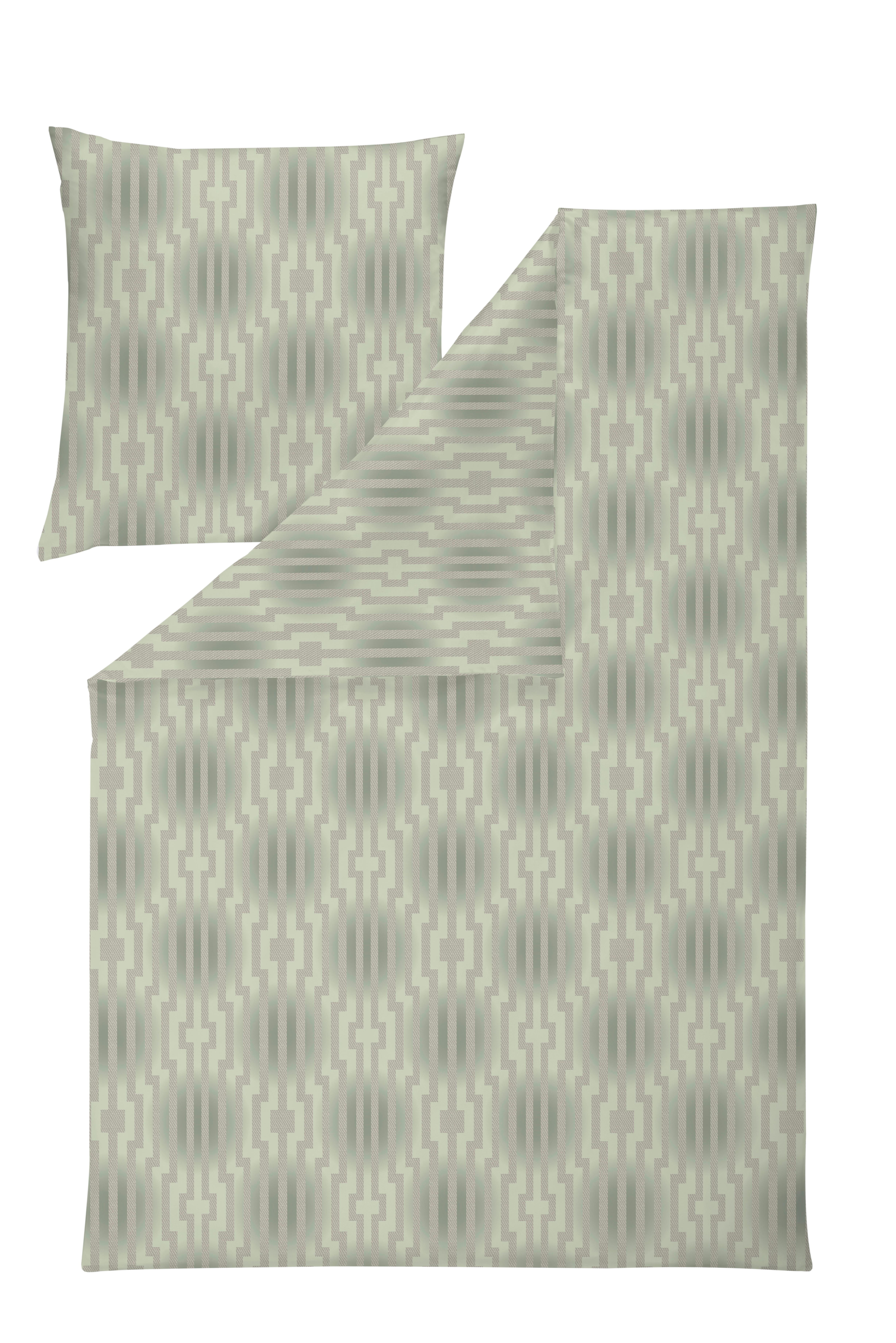 POŚCIEL LEVIAN - zielony, Design, tkanina (135/200cm) - Estella