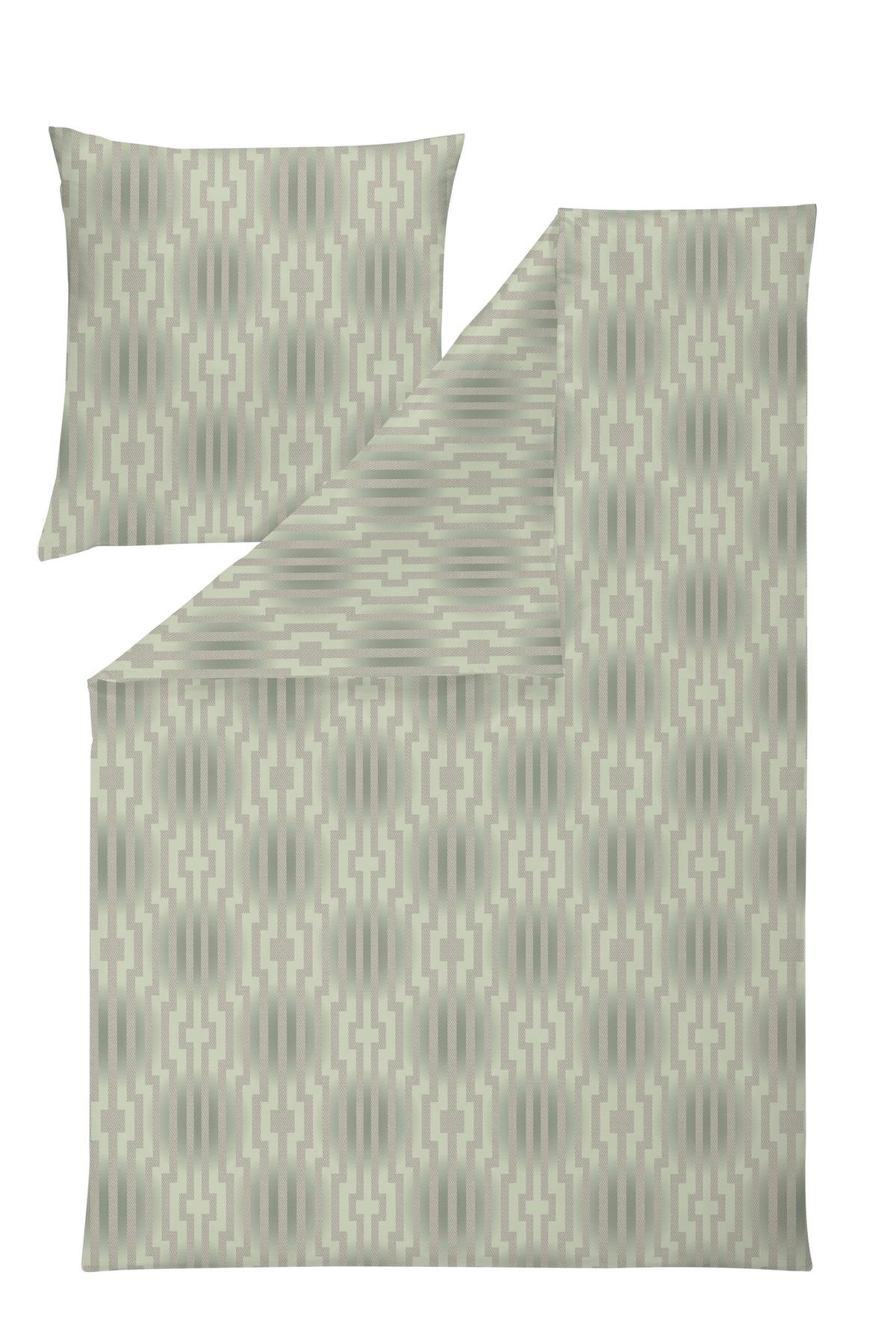 POŚCIEL LEVIAN - zielony, Design, tkanina (135/200cm) - Estella