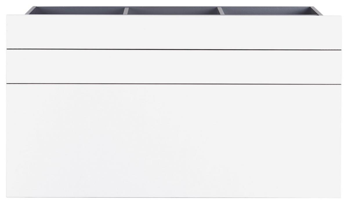 Set Ladica Unit - bijela, Moderno, drvni materijal (91/50,3/47cm) - Based