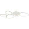 LED-TAKLAMPA WHITI - vit, Modern, metall/plast (109/55/5.2cm) - Mömax