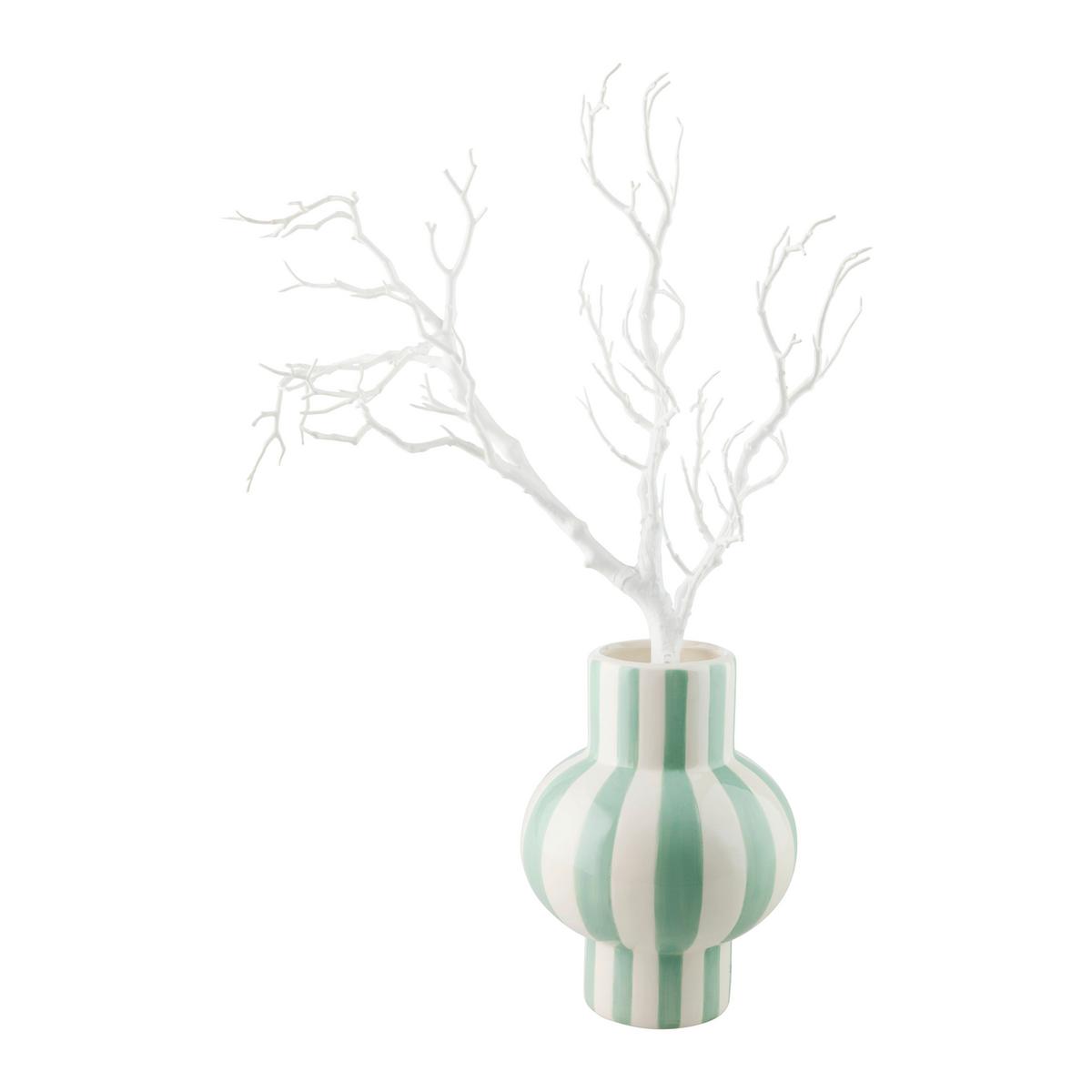 Vase Miami I Hellgrün - Hellgrün, Basics, Glas (16/21/16cm) - Mömax