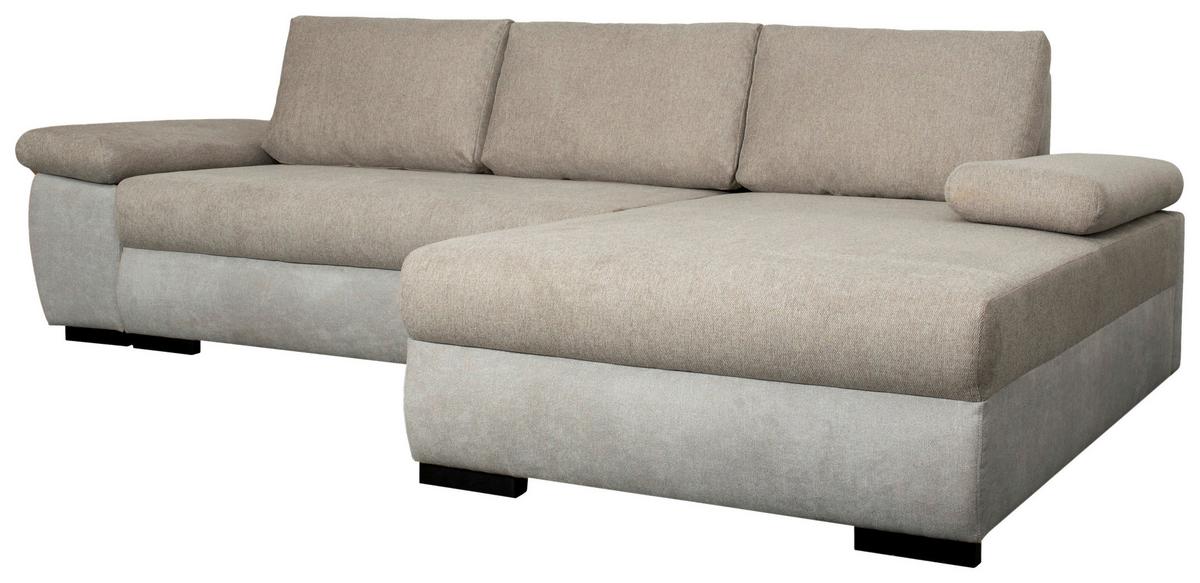 Sarokkanapé Tango - bézs, textil (176/285cm)