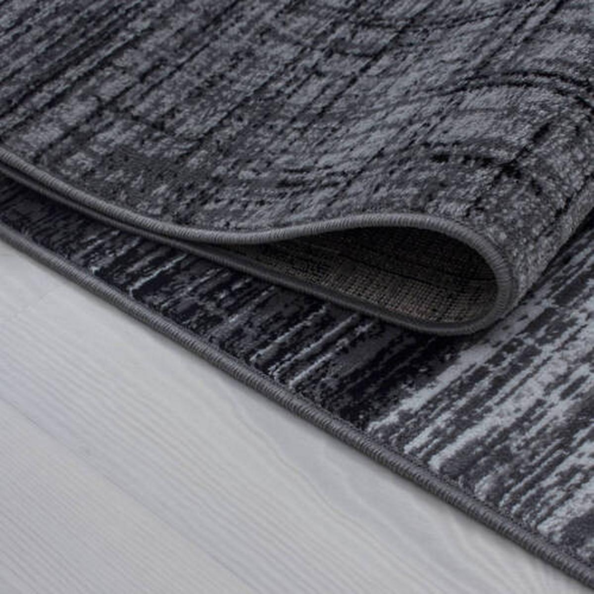 Webteppich Plus Schwarz ca. 280x370cm - Schwarz, Basics, Textil (280/370cm) - Novel