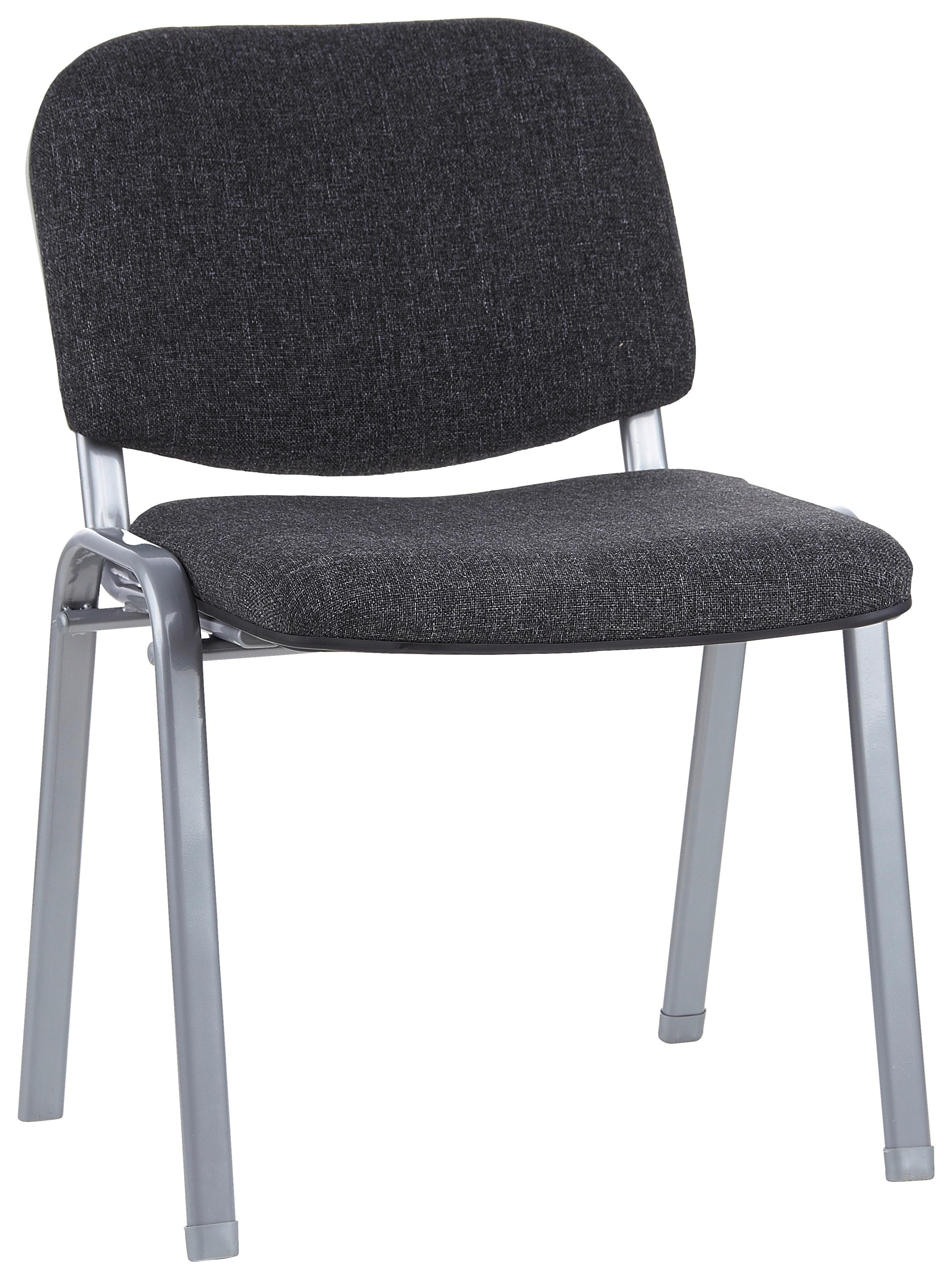 Konferenčni Stol Xt 600, Antracit - srebrne barve/antracit, Basics, kovina/tekstil (58/84/48cm) - MID.YOU