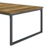 LOUNGEGRUPP SILAS - akaciefärgad/cremefärgad, Modern, metall/trä (130/85/80cm) - Bessagi Garden