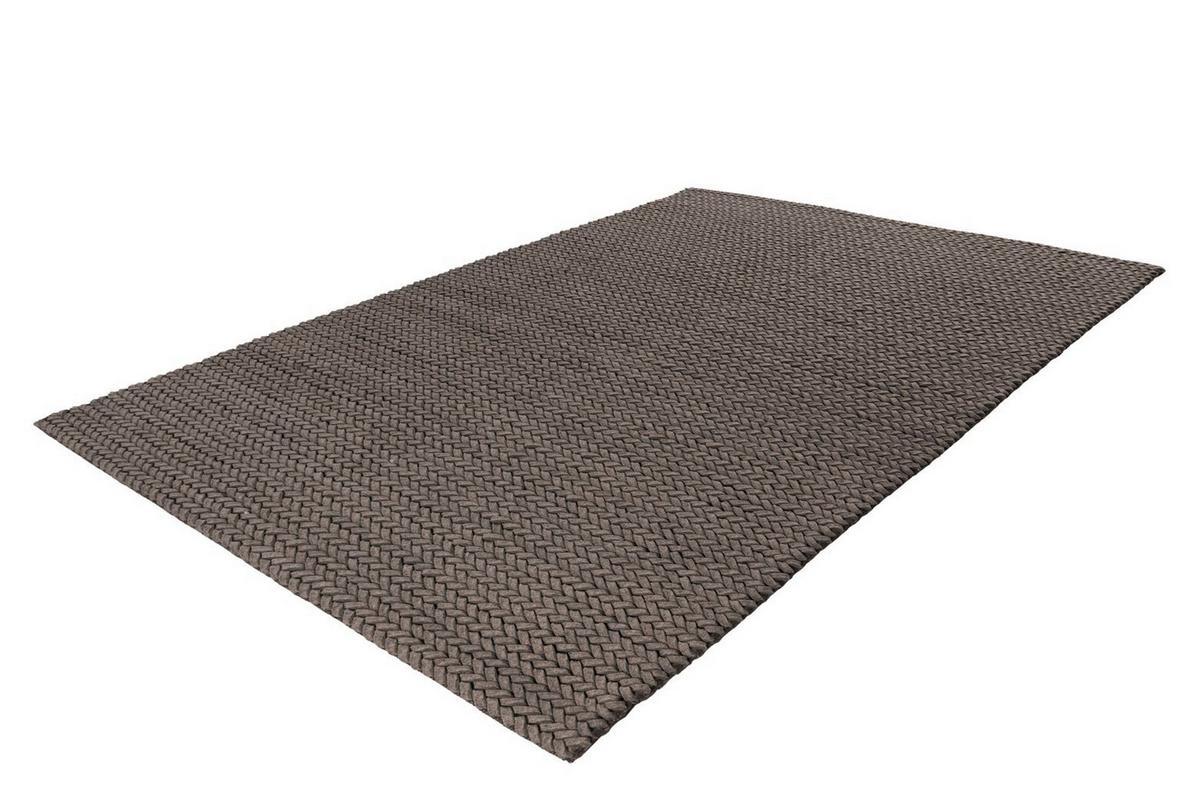 FLACHWEBETEPPICH ROBBIE 125 GRAU - Grau, Konventionell, Textil (160/230cm) - Kayoom