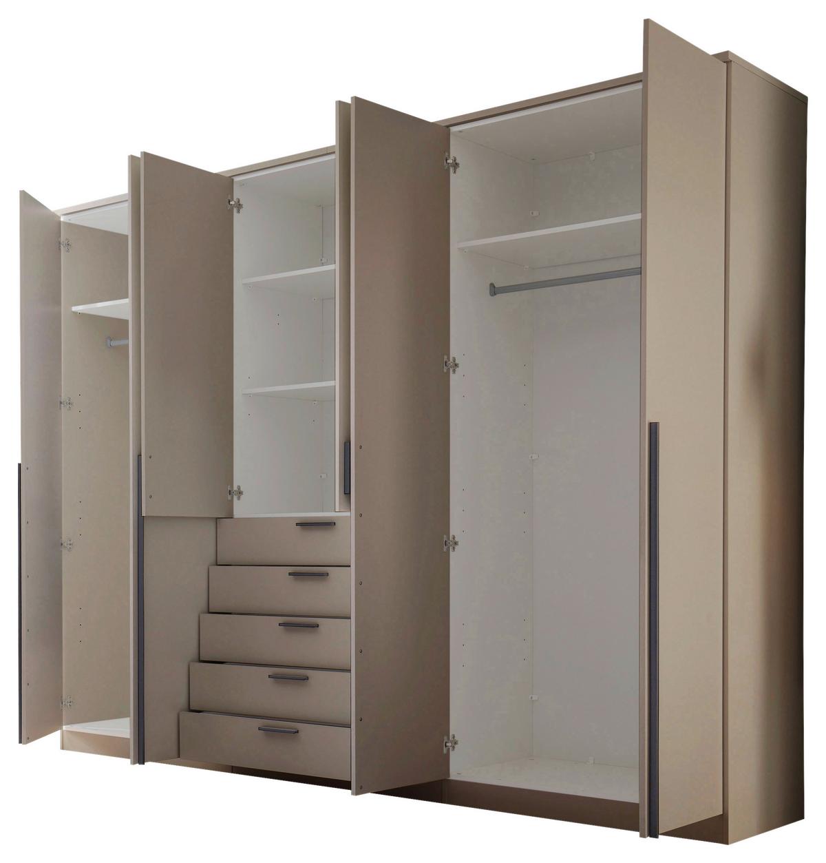 Ormar S Klasičnim Vratima Arnis - kašmir/boje aluminija, Konvencionalno, drvni materijal/plastika (270/210/52cm) - Modern Living