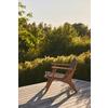 Loungesessel Eya Teak - Braun/Teakfarben, Natur, Holz/Kunststoff (68/70/75cm) - Gardenson