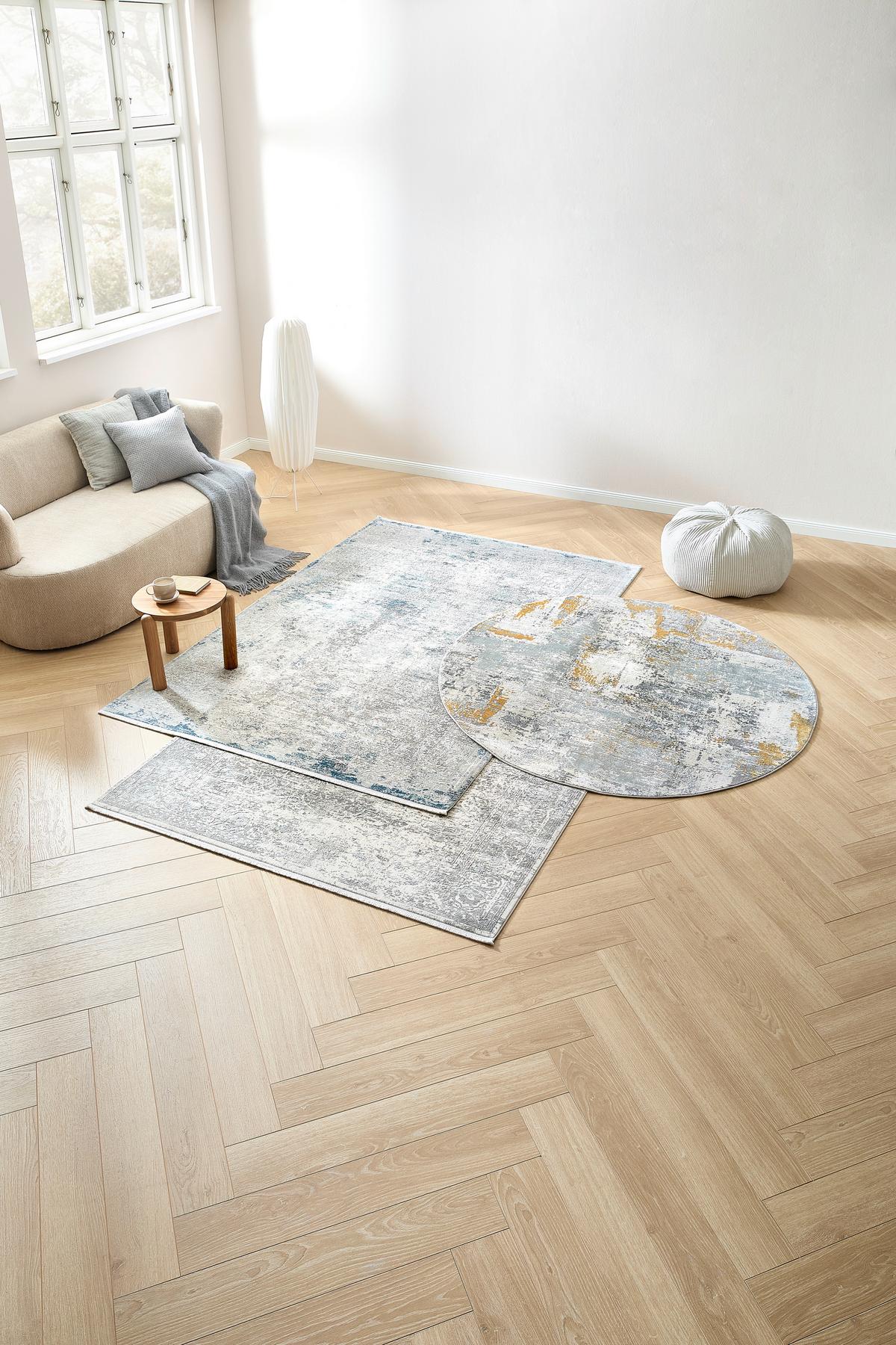 DYWAN VINTAGE ARTEMIS - beżowy, Design, materiały naturalne/tkanina (160/230cm) - Dieter Knoll