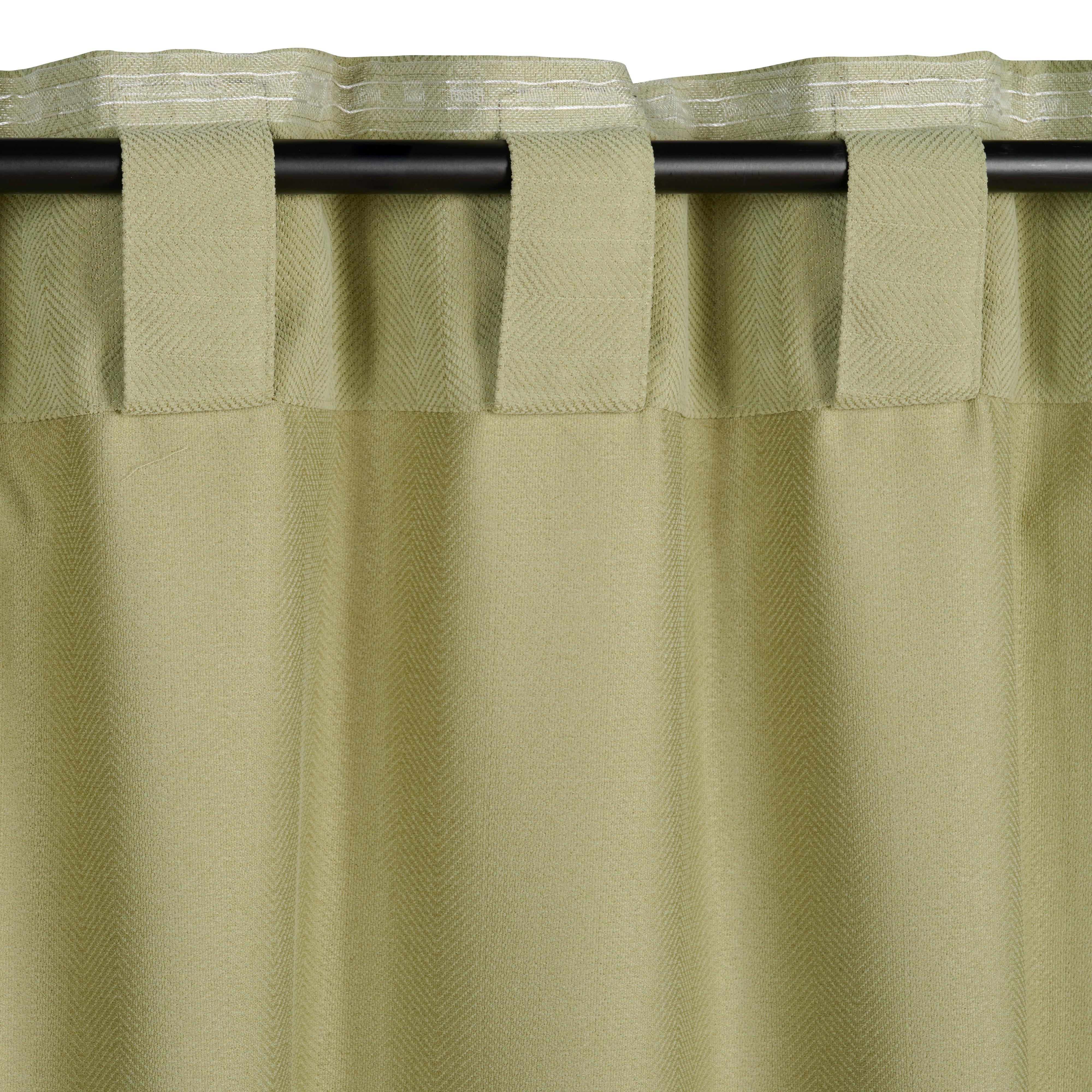 GARDINLÄNGD LINUS - grön, Design, textil (140/255cm) - Premium Living